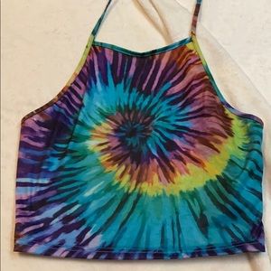 Tye dye halter